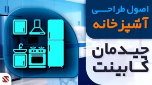 اصول طراحی کابینت، چیدمان کابینت